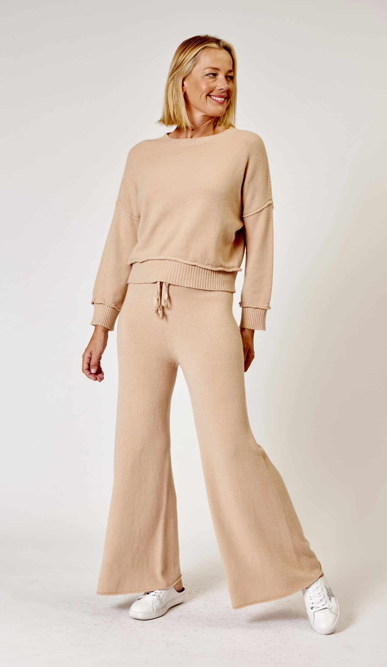 La Strada Viscose Polyester Polyamide Pants