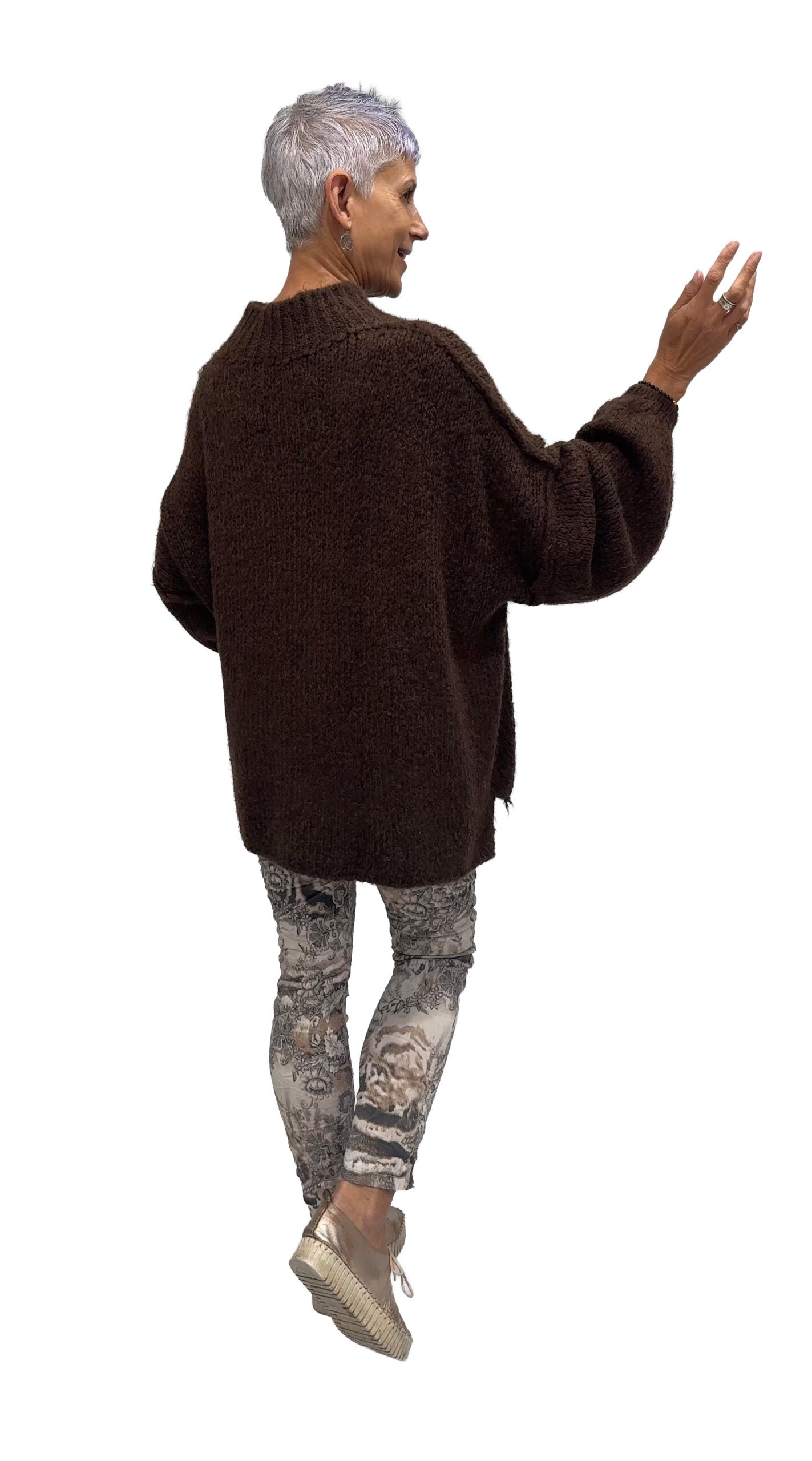 LA STRADA 65%VISCOSE30%NYLON5%ELASTAN BELTED PANTS