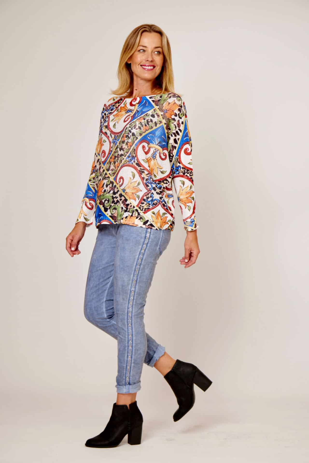 La Strada Polyester Elastane Jumper