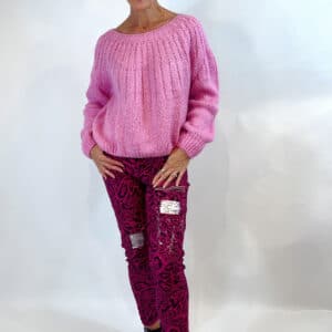 La Strada Mohair Lana Wood Acrylic Polyamide Jumper